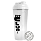 a white lid & frost cup 24 oz endurance shaker tumbler with drink thru lid and whisk ball