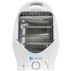 aerial view a white sealy(r) space heater, image 1 of 6