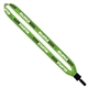 a group of 3/4 dye - sublimated lanyard with plastic clamshell and plastic bulldog clip