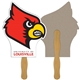 a group of bird head recycled hand fan - paper products