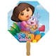 a group of 9 octagon hand fan - paper products