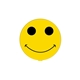 a group of smiley face window sign - paper products