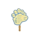 a group of paw auction hand fan full color - paper products