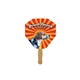 a group of gem auction hand fan full color - paper products