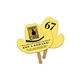 a group of cowboy hat auction hand fan full color - paper products