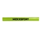 a lime green vinyl slap band bracelet