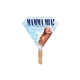 a group of diamond auction hand fan full color - paper products