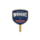 a group of shield auction hand fan full color - paper products