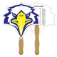 a group of bird fast hand fan (2 sides) - paper products