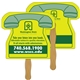 a group of phone fast hand fan (2 sides) - paper products