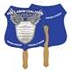 a group of crest fast hand fan (2 sides) - paper products