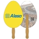 a group of egg fast hand fan (2 sides) - paper products