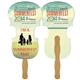 a group of violin fast hand fan (2 sides) - paper products