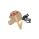 a group of helmet recycled hand fan - paper products