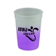 aerial view a frost to violet 12 oz cups on the go cool color changing mood cup, image 2 of 2