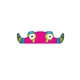 a group of monster eye hat - paper products
