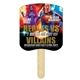 a group of bread slice mini hand fan full color (2 sides) - paper products