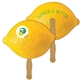 a group of lemon / lime fruit hand fan full color (2 sides) - paper products