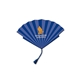 a group of oriental shape (non - folding) fan