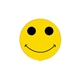 a group of smiley face hand fan without a stick - paper products