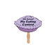 a group of pie hand fan - paper products