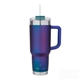 aerial view a mauve pelican porter(tm) 40 oz double wall stainless steel travel tumbler - shimmer collection, image 1 of 11