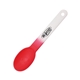 a frosted to red deluxe mood(tm) spoon