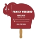 a group of elephant hand fan - paper products