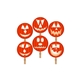 a group of carved print pumpkin fan masks - paper products