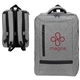 aerial view a gray jasper travel backpack, image 1 of 2