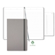 aerial view a smoke castelli carapace medio lined recycled white page journal, image 1 of 2
