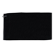 aerial view a black tour pro golf towel, image 1 of 2