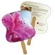 a group of hourglass hand fan full color (2 sides) - paper products