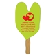 a group of caladium leaf hand fan - paper products