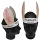 a group of multi - color bunny ears - paper products