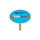 a group of oval hand fan - paper products