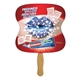 a group of hourglass hand fan - paper products