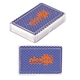 a blue standard deck playing cards in custom box