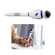 a white robot pen with twist barrel