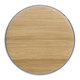 aerial view a bamboo good value(tm) natural wireless charging pad, image 1 of 2