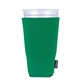 aerial view a green koozie(r) tall cup cooler, image 1 of 2