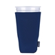 aerial view a navy koozie(r) tall cup cooler, image 1 of 2