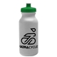 a granite bottle & green lid omni circular - 20 oz bike bottle