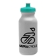 a granite bottle & teal lid omni circular - 20 oz bike bottle