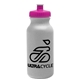 a granite bottle & hot pink lid omni circular - 20 oz bike bottle