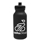 a black bottle & black lid omni circular - 20 oz bike bottle