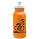 a orange bottle & white lid omni circular - 20 oz bike bottle