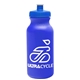 a royal blue bottle & royal blue lid omni circular - 20 oz bike bottle