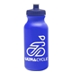 a royal blue bottle & navy blue lid omni circular - 20 oz bike bottle