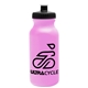 a awareness pink bottle & black lid omni circular - 20 oz bike bottle